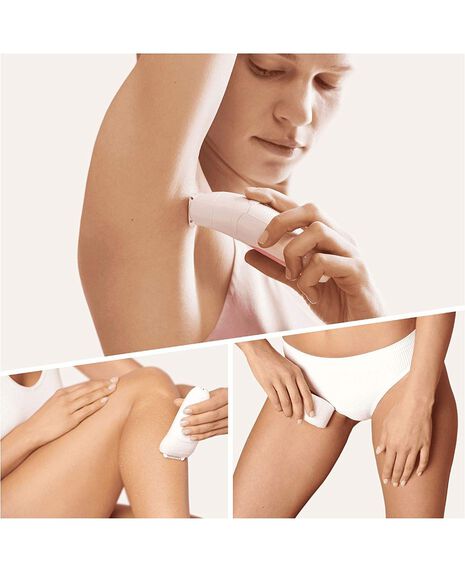 Silk-épil 5 Epilator with 3 extras and pouch